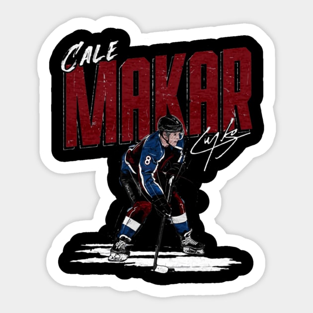 cale makar chisel Sticker by mazihaya pix